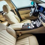 Passengers in the 2017 Genesis G90 ride in comfort.