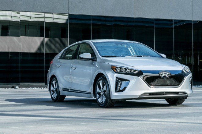 The 2017 Hyujdai Ioniq Electric Vehicle (EV) is the greenest of all green cars for 2017.