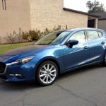 The 2017 Mazda3 has sporty exterior design.