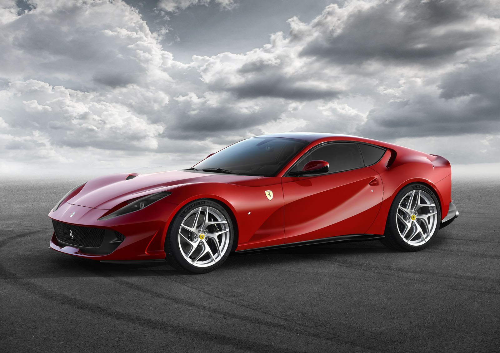 The new Ferrari 812 Superfast will debut at the Geneva Auto Show