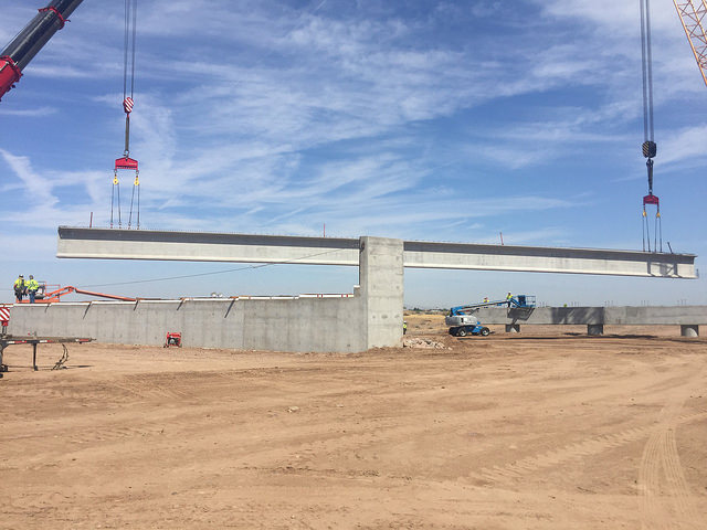 Salt River Bridge Construction - September 2017