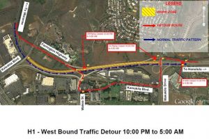Department of Transportation | H-1 Freeway weekend closures continue for the Kapolei Interchange Complex, Phase 2 project