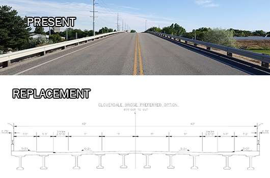ITD begins work to replace Cloverdale bridge over I-84 with support of ACHD Commissioners