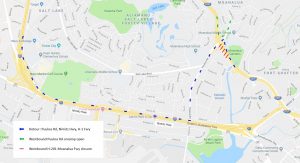 Department of Transportation | Nightly closure of the westbound H-201 Moanalua Freeway starting July 31 for Dynamic Message Sign installation