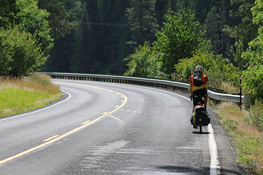 Cycling group expresses gratitude for ITD efforts during US-12 construction