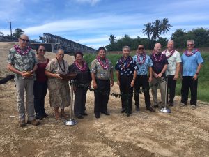 Department of Transportation | Blessing ceremony held for Hanapepe River Bridge Replacement project