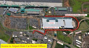 Department of Transportation | Outbound lanes of Airport Access Road at Kahului Airport to open on Monday, October 15