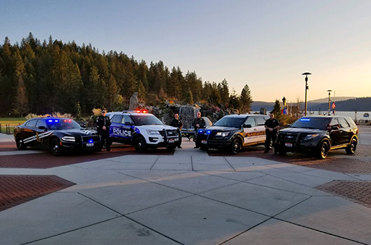 Law enforcement agencies unite to honor Jacob Leeder this holiday season
