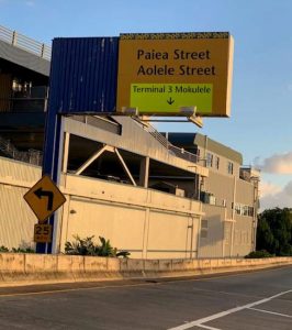 Department of Transportation | Ramp closure at the Daniel K. Inouye International Airport for sign replacement work starts Monday night, Jan. 14