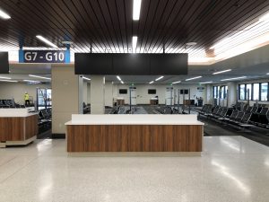 Department of Transportation | HDOT improves G Gates in Diamond Head Concourse at HNL