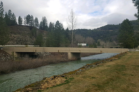 I-90 ramp at Pinehurst.