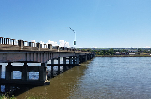 US-12 crosses the Clearwater River.