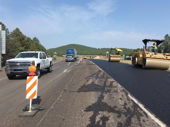 I-40 paving