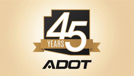 19-027 Logo ADOT 45th Anniversary (1) with halo