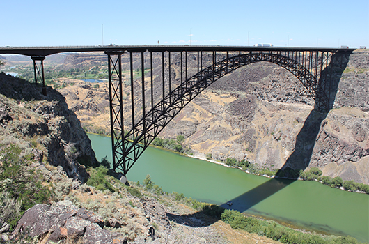 Sunday traffic reduced to one lane on the Perrine Bridge
