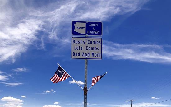 Bushy Combs sign
