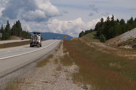 Path construction underway between Garwood and Athol