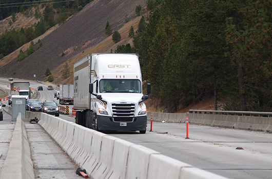 Bridge repairs at Blue Creek Bay on Interstate 90 to pause for winter