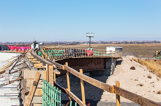 Substantial headway made on Salt Lake Interchange project east of Burley