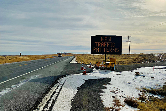 Motorists encounter new traffic pattern next week on US-93 in Lincoln County