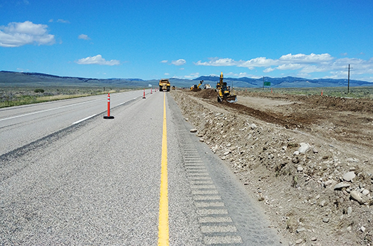 Construction on I-15 between Dubois and Hamer begins today