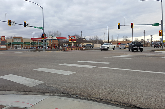 intersection of ID-52 and ID-16 in Emmett Idaho