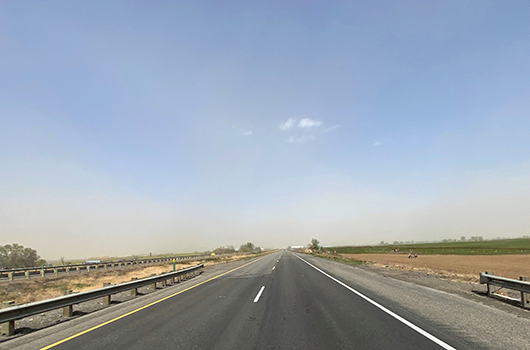 Westbound Interstate 84 near Jerome, Idaho