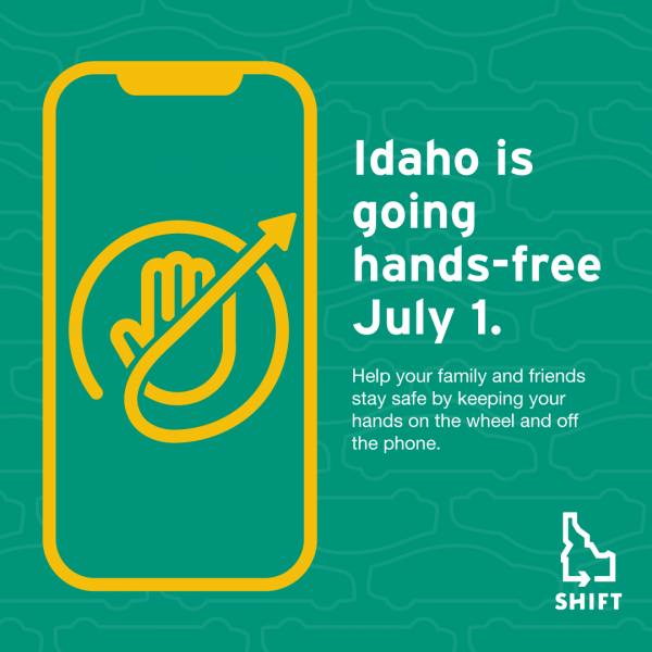 Idaho Goes Hands-Free July 1