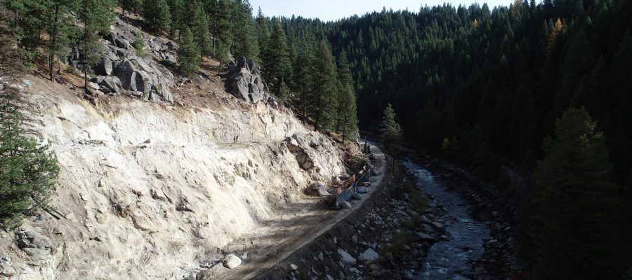Construction on ID-55 Smiths Ferry project pauses for winter season