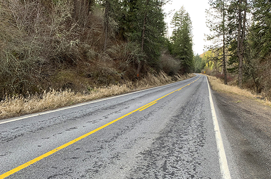 Seven Mile Canyon on Idaho Highway 162
