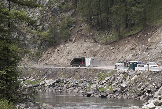 ID-55 Smiths Ferry project transitions to summer work schedule