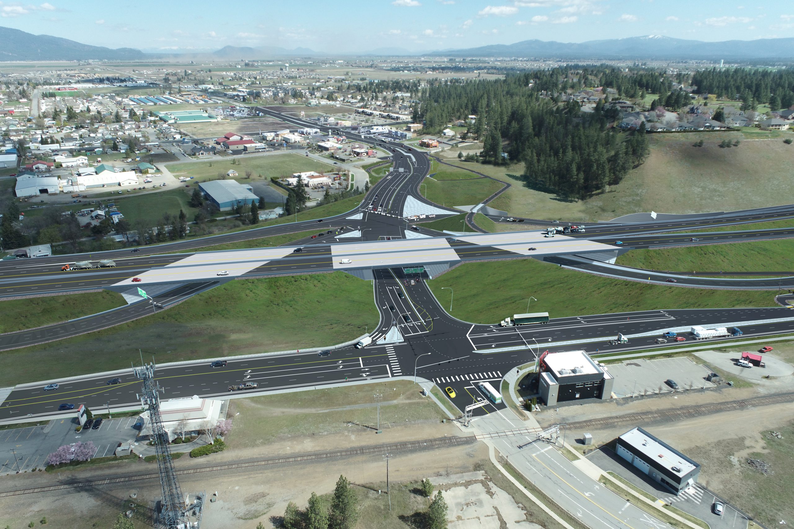 I-90/SH-41 proposed interchange