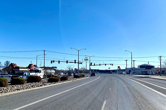 Image of SH-27 north of Burley