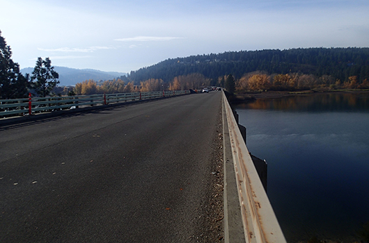 US-95 where it crosses the Spokane River