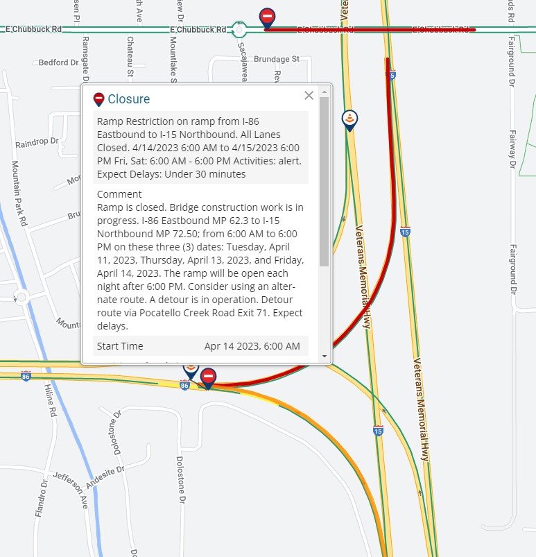 Nighttime Work Begins at System Interchange