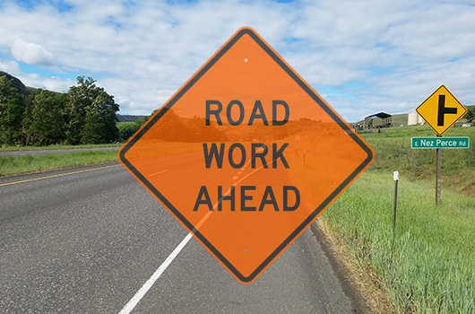 US 95/12 Aht’Wy Interchange in First Construction Phase