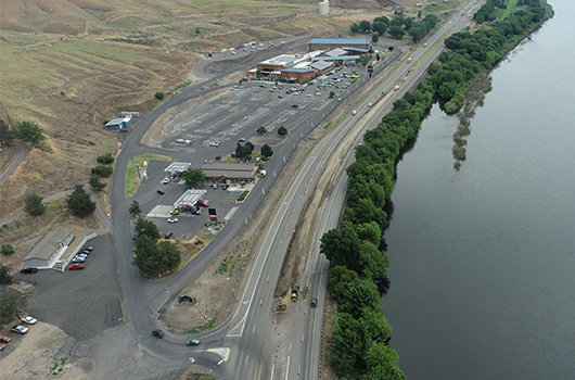 Aht'Wy Interchange US-95 June 2023